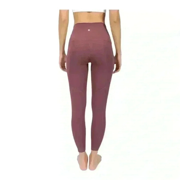 Women’s Yogalicious High Waist Side Pocket 7/8 Ankle Legging-NWT - Picture 3 of 8